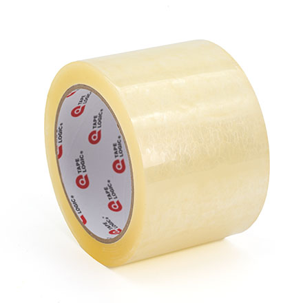 3" x 55 yds. Clear TAPE LOGIC<span class='afterCapital'><span class='rtm'>®</span></span> #900 Hot Melt Tape