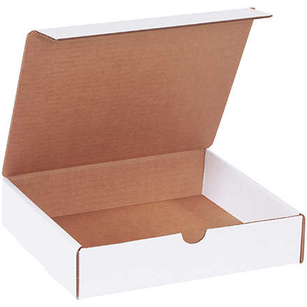 9 x 8 x 2" White Literature Mailers